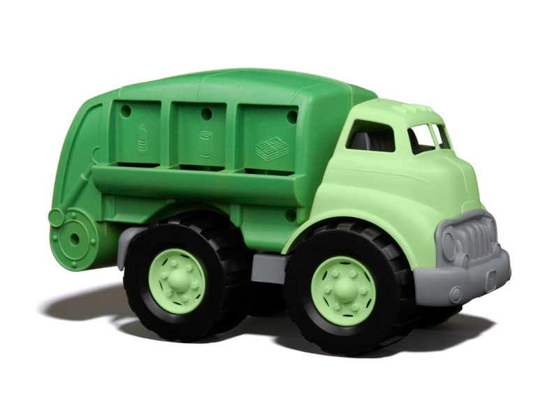 camion de recyclage green toys