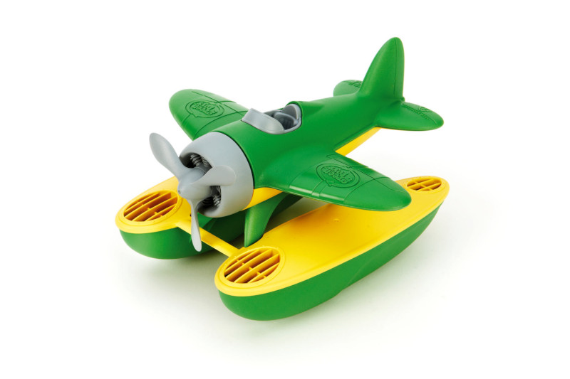 hydravion vert et jaune green toys