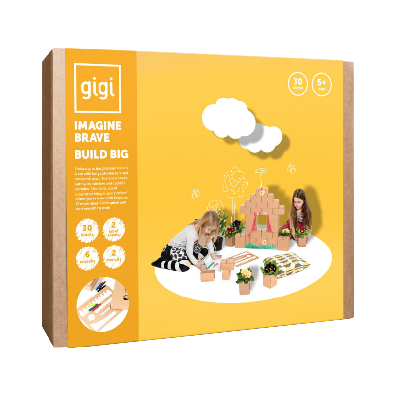 Gigi créatif 30 blocs de construction XL - boite fille