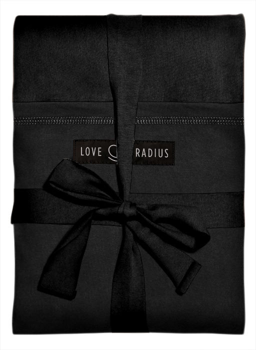 Écharpe love radius Loriginale - Noir Poche Noire