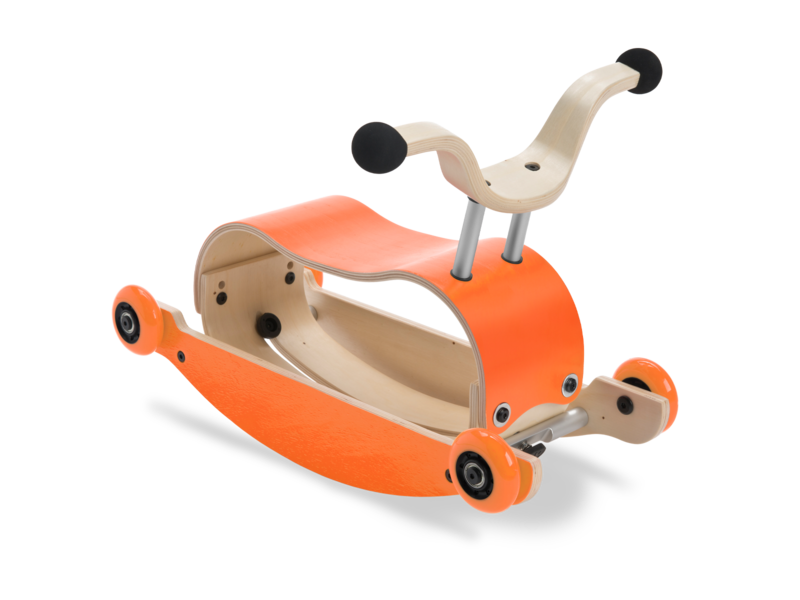 Wishbone Mini Flip Deluxe - orange - bascule