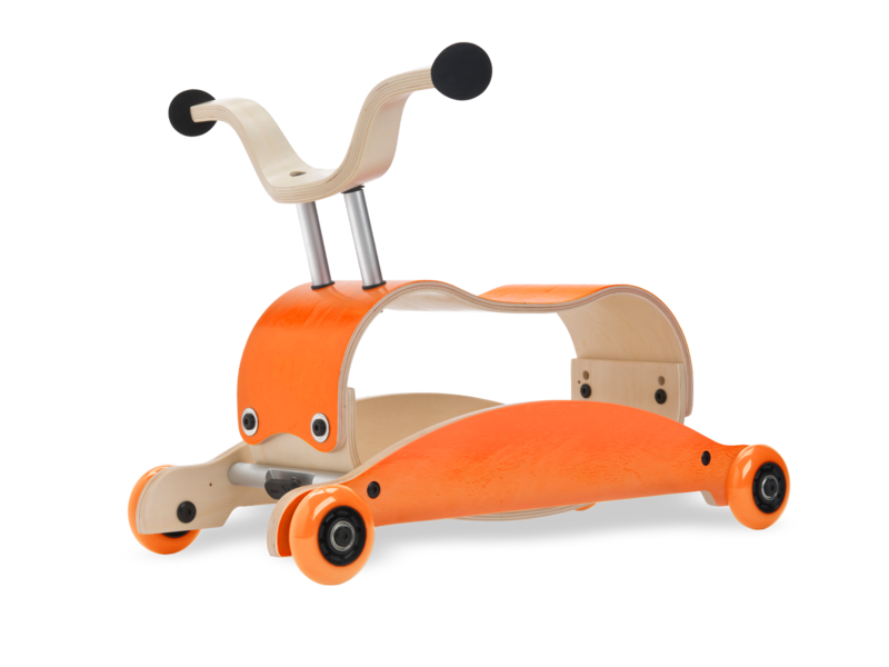 Wishbone Mini Flip Deluxe - orange - base marche