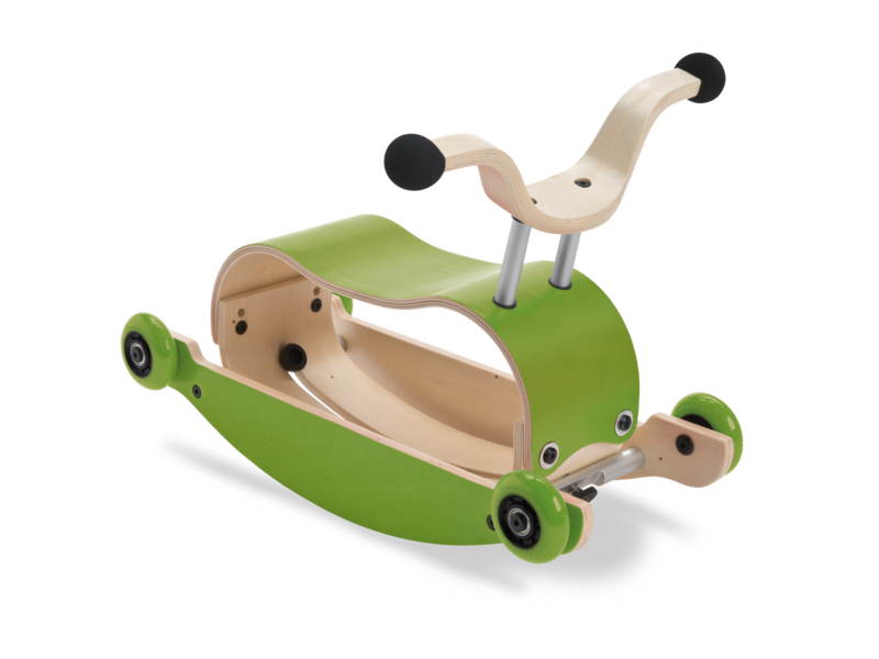 Wishbone Mini Flip Deluxe - vert - bascule