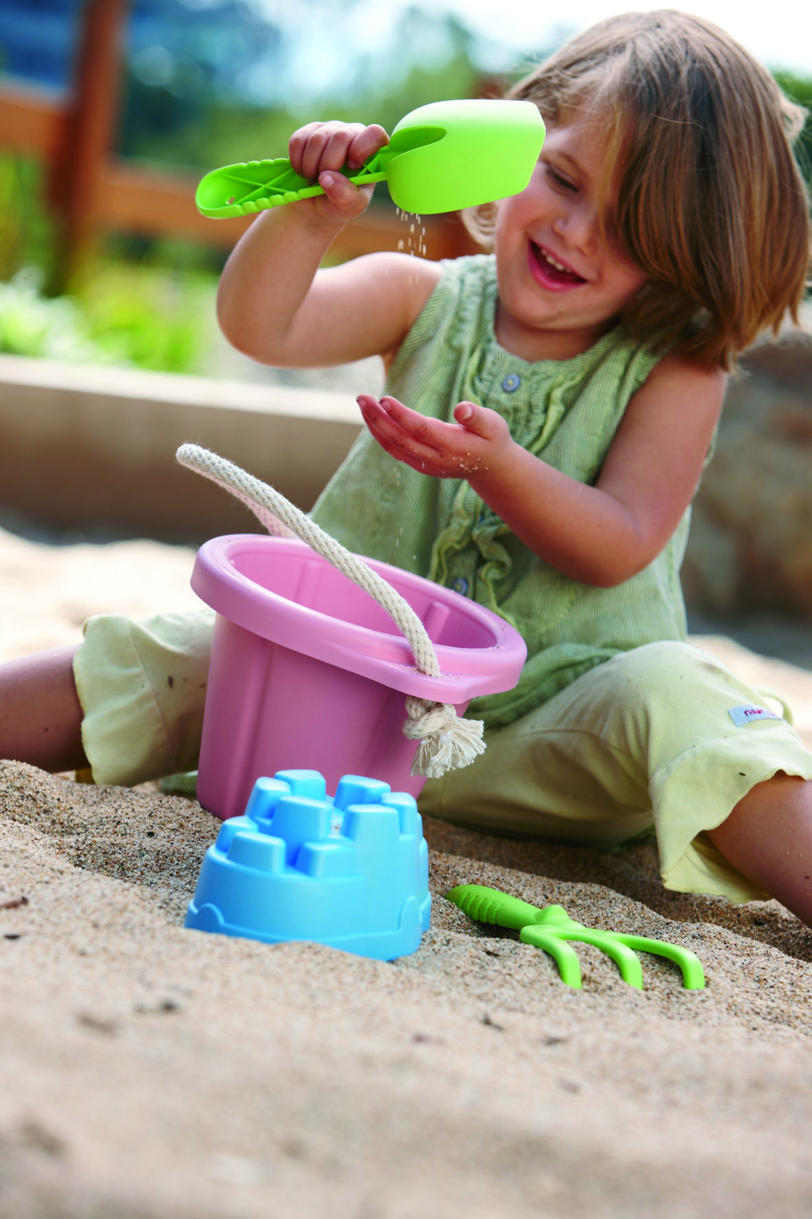 Set jeu de sable Green Toys - jouet de plage