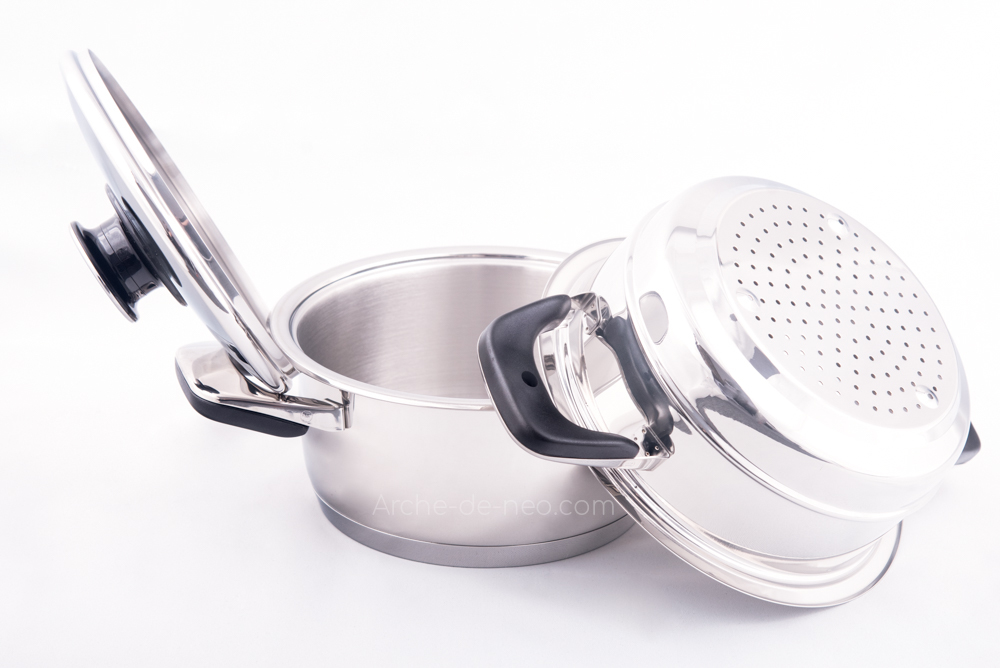 Guide d'utilisation des ustensiles de cuisson en inox Arche de Néo