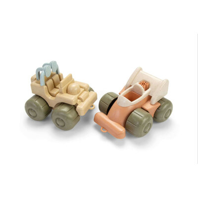 vehicule biopalstique dantoy voiture de course et jeep 5625