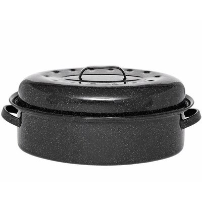 cocotte roaster grand modèle 46x31x19cm graniteware