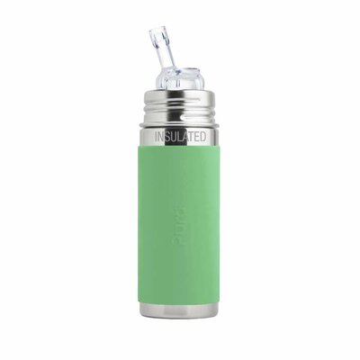 gourde paille isotherme 260ml - MOSS