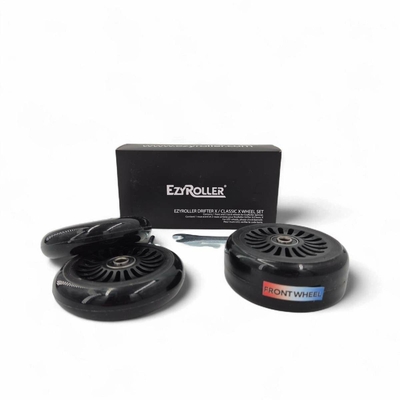 Pack de 3 roues Ezyroller Classic X et Drifter X avec boîte – roue avant et deux roues arrière