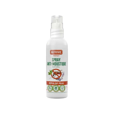 Conseils d’utilisation du spray anti-moustique Nutrivie sur la peau (2)