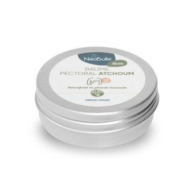 Baume pectoral Atchoum Néobulle 50 g pour le massage du thorax