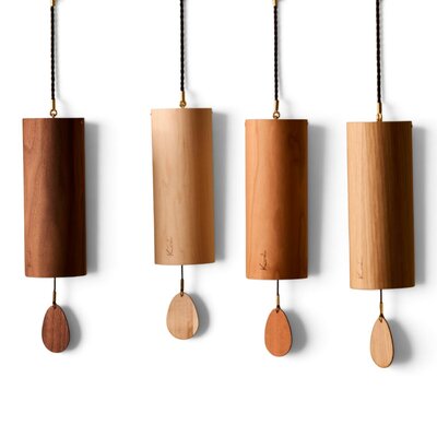Set de 4 carillons Koshi Earth Symphony Mountain Forest River Ocean suspendus