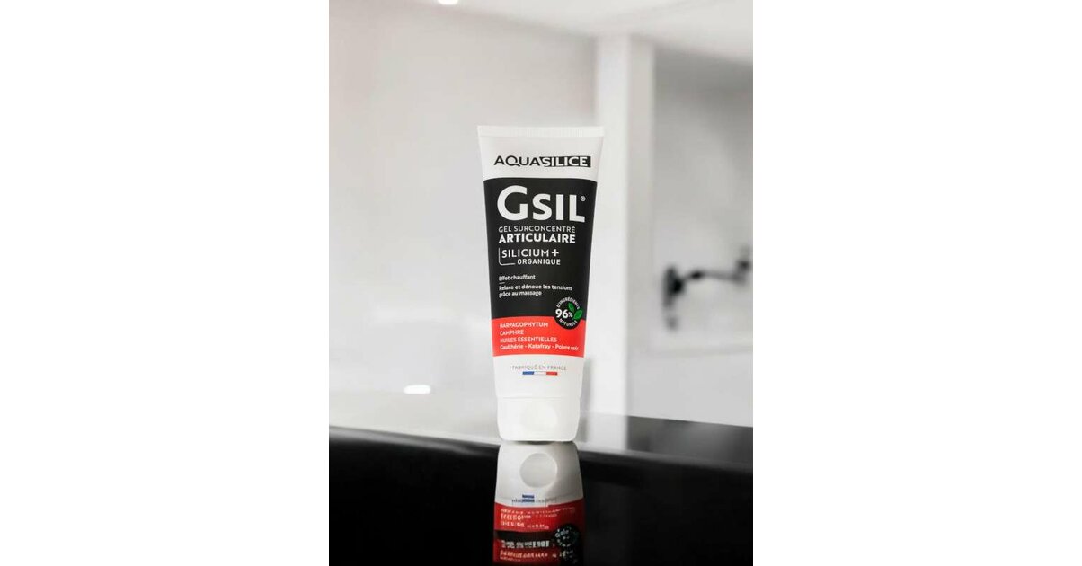 Gel Surconcentré Articulaire Au Silicium GSIL - Aquasilice, 500 Ml, Naturel, Fabriqué En France, Neuf