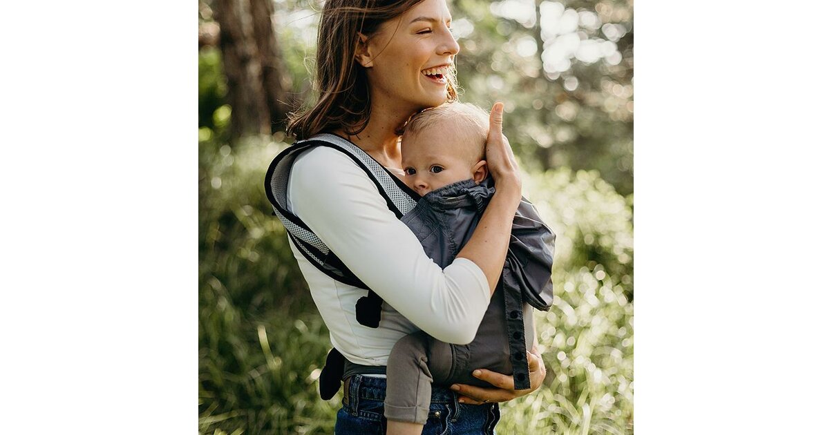 Boba Air Porte-Bébé Ultraléger - 3 Mois à 20kg, Gris Ergonomique