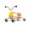 Trotteur Wishbone Mini Flip - Base de course jaune