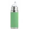 Biberon Isotherme Évolutif Pura Kiki 260 ml – Acier Inoxydable et Bec Silicone - vert