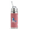 gourde pura Isotherme avec embout paille free flow  260ml - unicorn