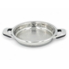 grill inox 18-10 induction , red