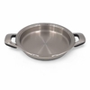 poele inox 1810 2 anses 24 cm - 2