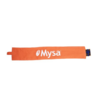 Bande de liaison en coton orange Mysa avec velcro, utilisée pour assembler deux tapis Magnetic Mysa en version XXL