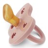 Tétine Hevea Planet physiologique 3-36 mois Baby Blush vue de profil
