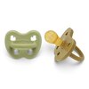 Lot de 2 tetines naturel  ronde - 3-36 hunter_green & olive