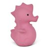 Hippocampe Tikiri en caoutchouc naturel rose, vue de trois quarts