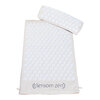 Tapis d’acupression Climsom Zen et son coussin assorti à picots - blanc