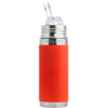 gourde pura Isotherme avec embout paille 260ml - orange