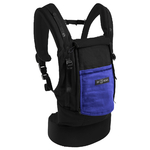 Porte-bébé PhysioCarrier tablier Noir Poche Iris - fermé