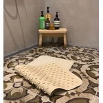 grand tapis de bain hevea planet -ventouses