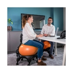 siège de bureau tonic chair orange