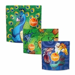 Lot de 3 sacs à goûter Squiz - Flamboyants -