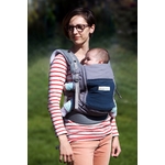 Porte-bébé PhysioCarrier Eléphant poche Bleu Paon - Love radius - jpmbb-min
