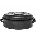 cocotte roaster grand modèle 46x31x19cm graniteware