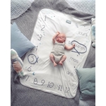 couverture bébé photobooth snap the moment pastel grey