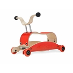 Wishbone Mini Flip Deluxe - rouge - base marche