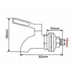shema robinet metal british berkefeld