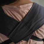 Boba bliss charcoal - porte bébé hybride