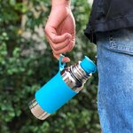 gourde pura Isotherme  475ml - bleu manchon