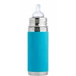 biberon inox isotherme pura 260ml Bleu - I9NAS