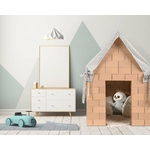 Maison en Carton Enfant XXL – Kit de Construction GIGI Bloks