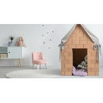 présentation Maison en Carton Enfant XXL – Kit de Construction GIGI Bloks