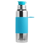 Gourde sport acier inoxydable 850ml - bleu aqua-