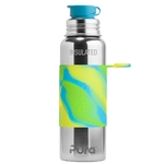 Gourde Isotherme - Pura Sport acier inoxydable 650 ml - pink swirl