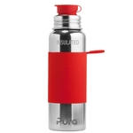 Gourde Isotherme - Pura Sport acier inoxydable 650 ml rouge