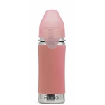 biberon inox pura 325 ml - rose