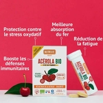 Acérola Bio Nutrivie – Bienfaits  énergie, défenses immunitaires, protection cellulaire