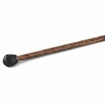 Maillet en bois avec embout en caoutchouc noir pour jouer le tambour à langue Meinl.