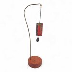 Support design bois acier 1 carillon Zaphir
